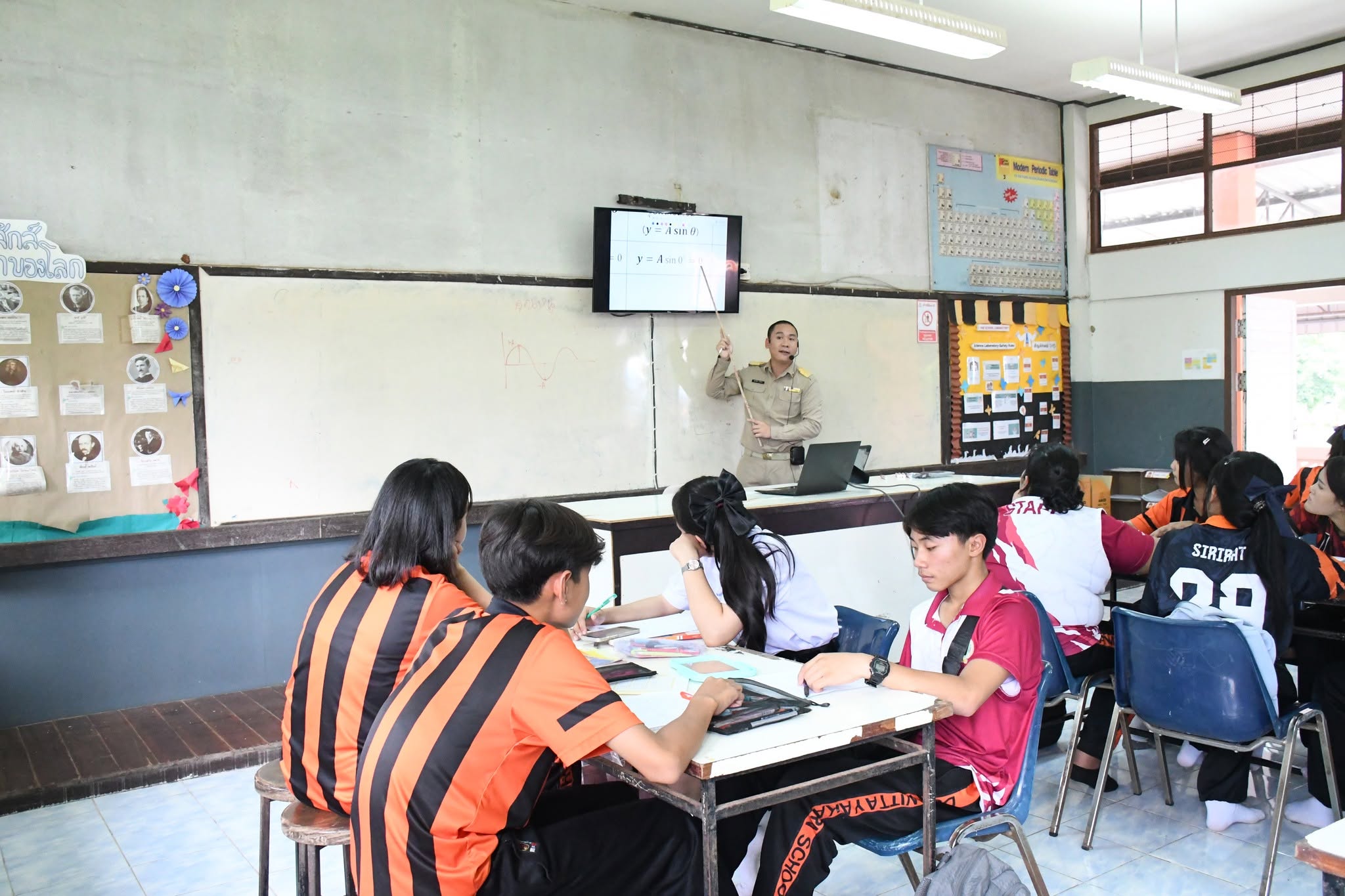 บรรยากาศการเรียน 8